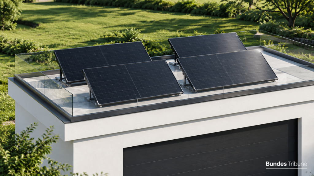 Balkon-Solaranlage